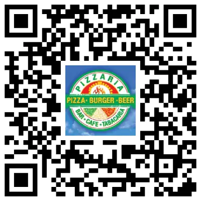 Pizza Burger Beer QR Code